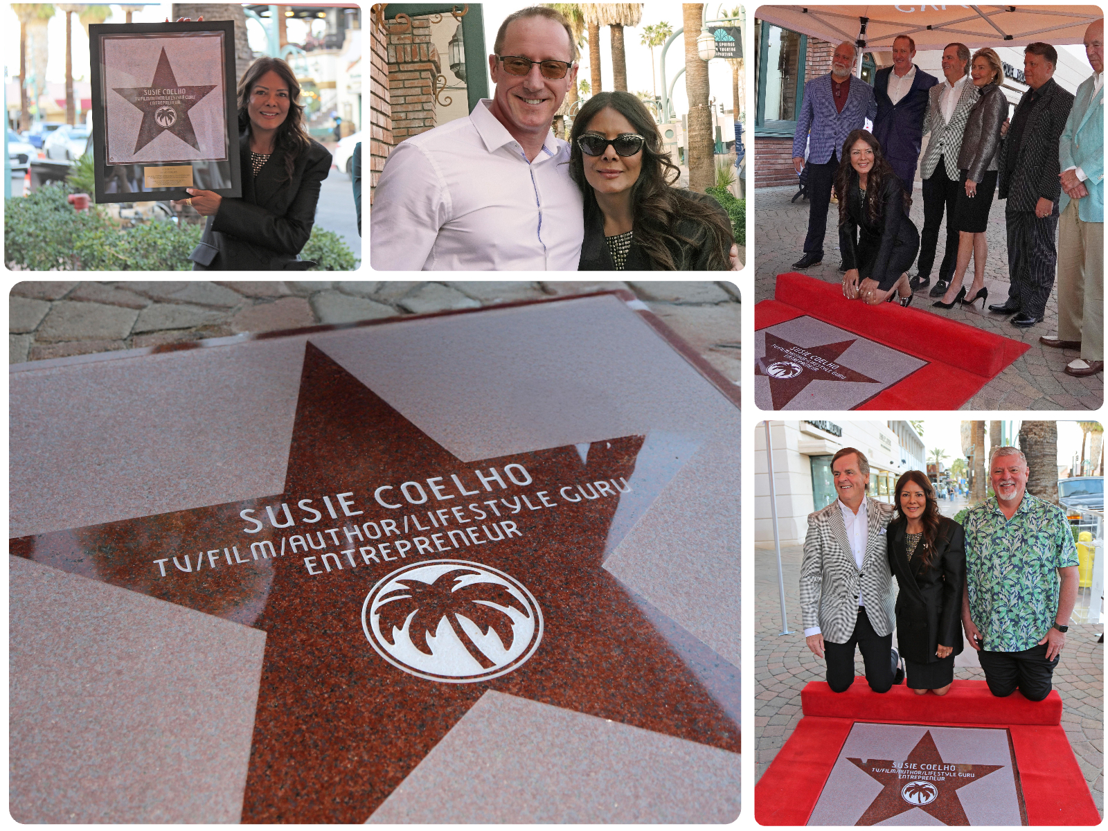 Palm Springs Walk of the Stars Susie Coelho